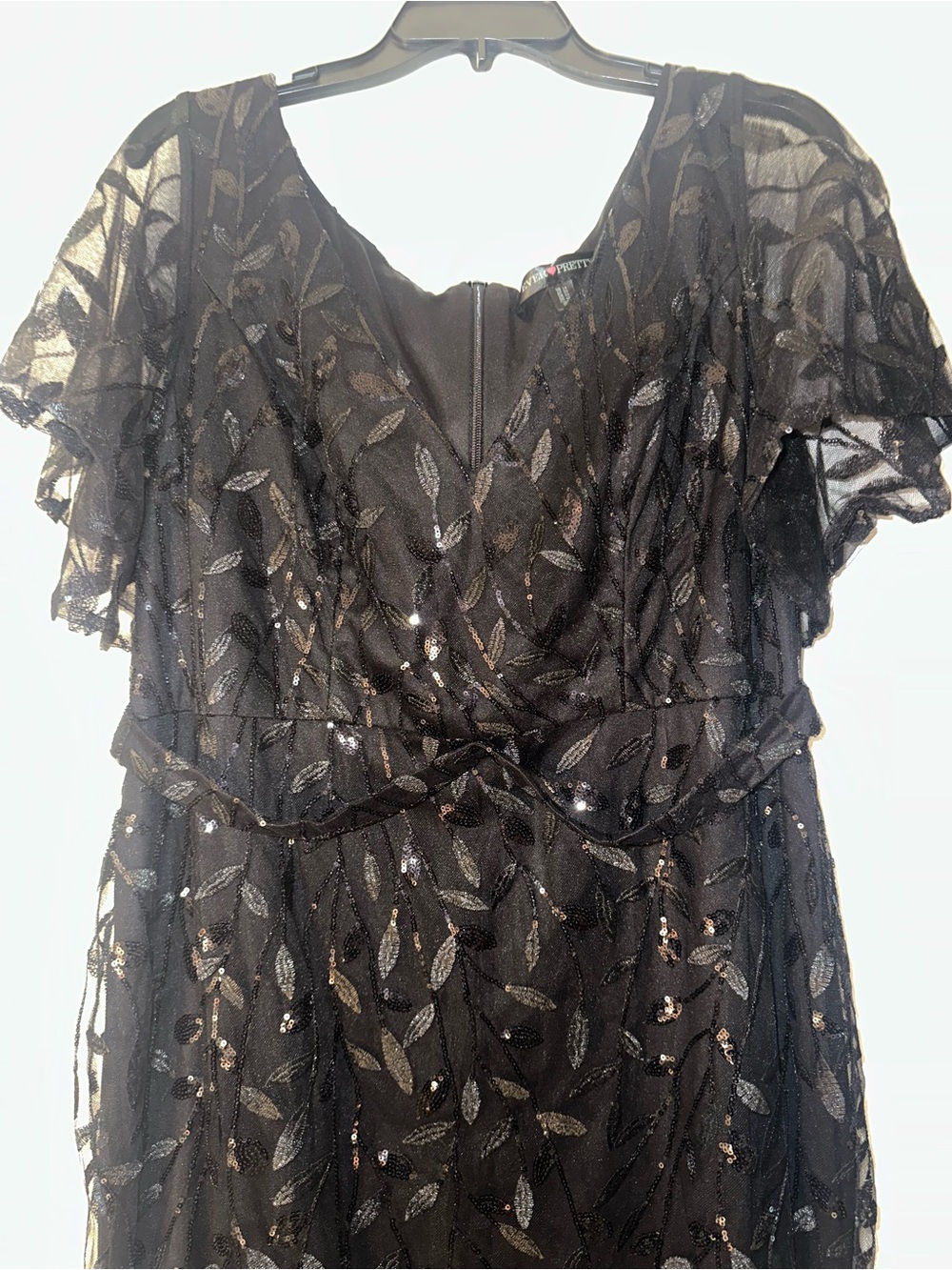 Women’s Formal Black Dress - Picture 2 of 8
